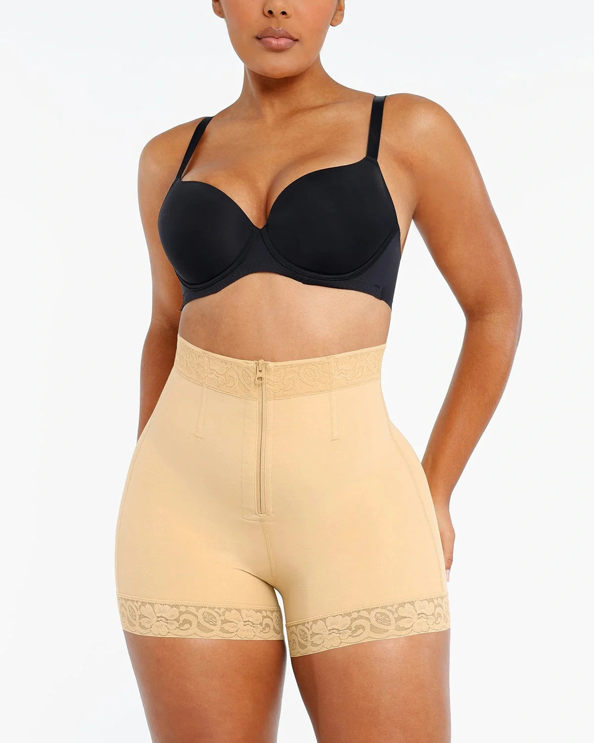 NUSKN™ Boned High Waist Shaper Shorts