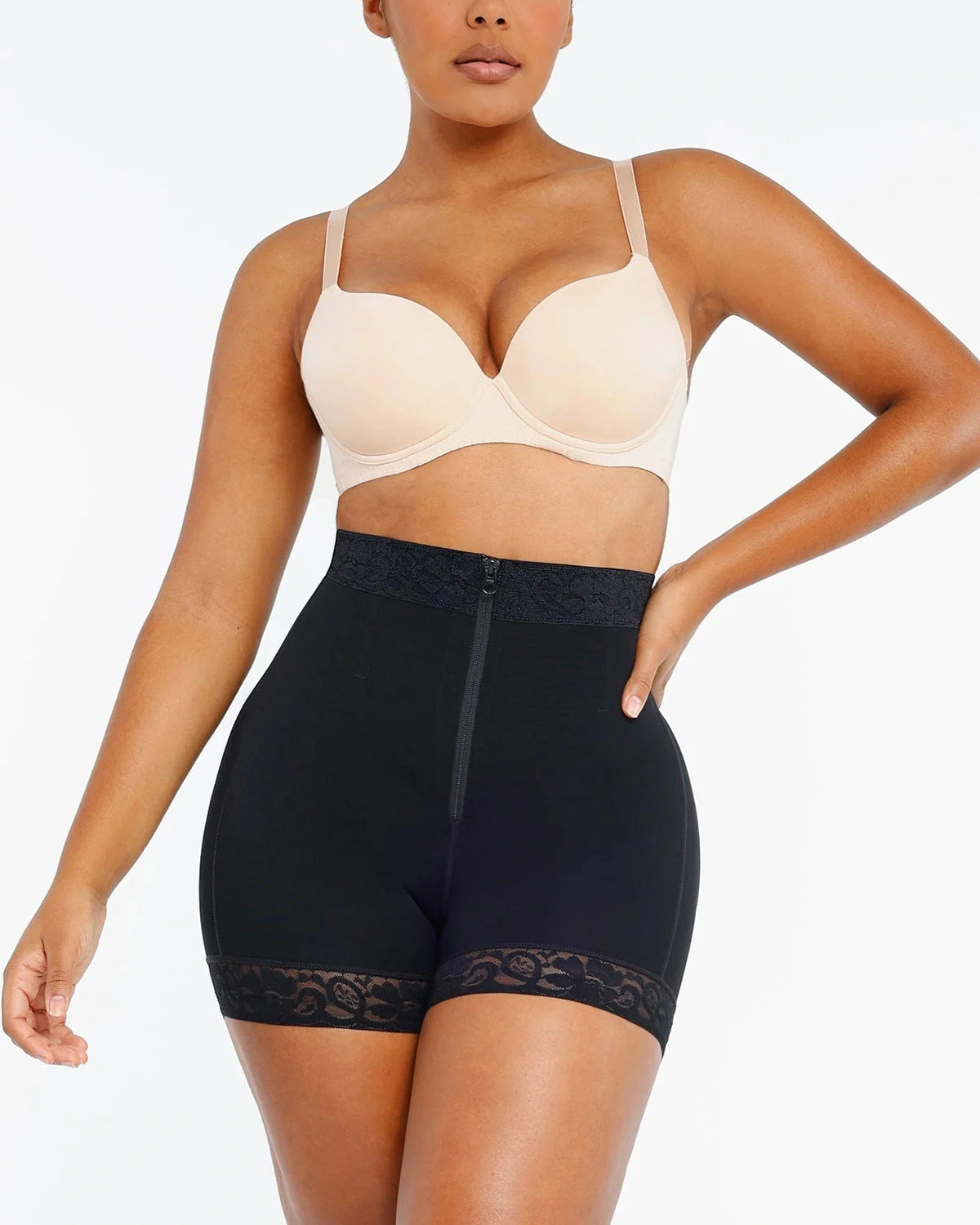NUSKN™ Boned High Waist Shaper Shorts